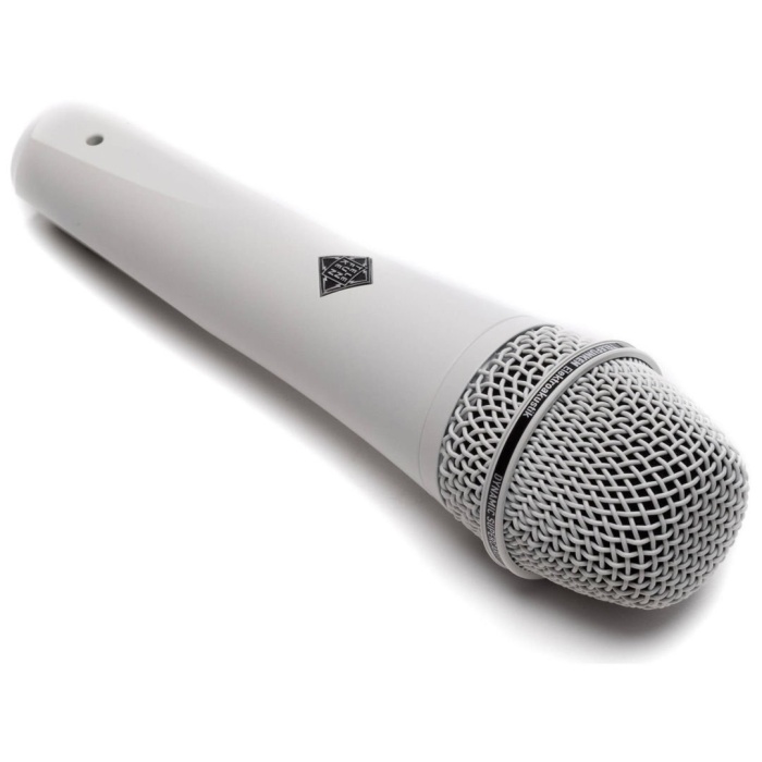 Telefunken 01 0035 M80 White Dinamik Vokal Mikrofonu | Beyaz Gövde ve Izgara Yüksek SPL Dayanımı